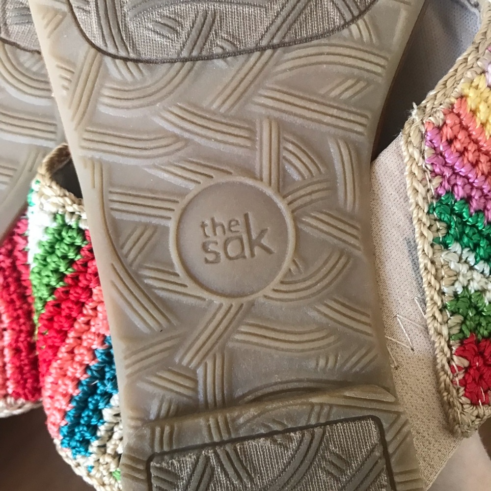 The Sak Crochet Shana Thong Sandals, Sz 9.5 - Picture 11 of 12